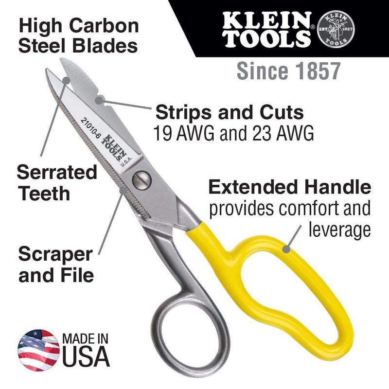 [Australia - AusPower] - Klein Tools 46039 Cable Splicer's Kit with Free-Fall Snip 
