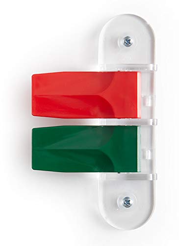 Kull Industries exam room flags in primary colors with a 2-flag system, 3 inches long, for doctors' offices, hospitals, and clinics.