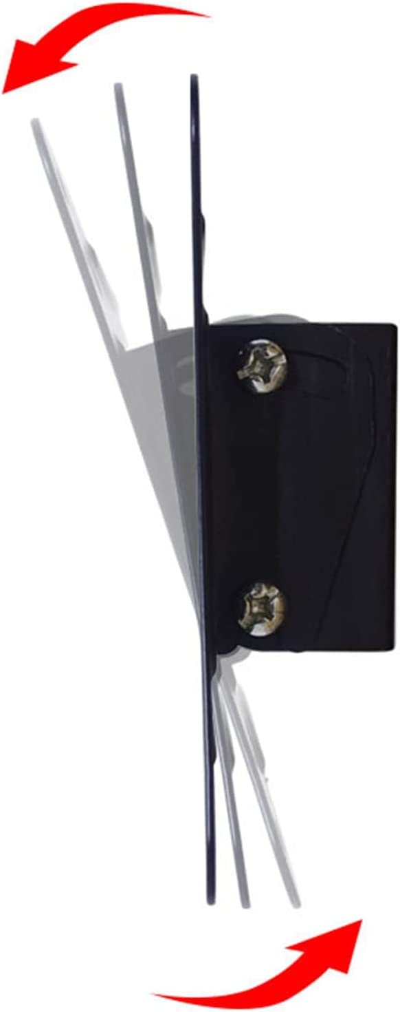 [Australia - AusPower] - Tilting TV Wall Mount Monitor Wall Mount Camper 14-24 Inch LED LCD Small Monitor Bracket with Screw Black 