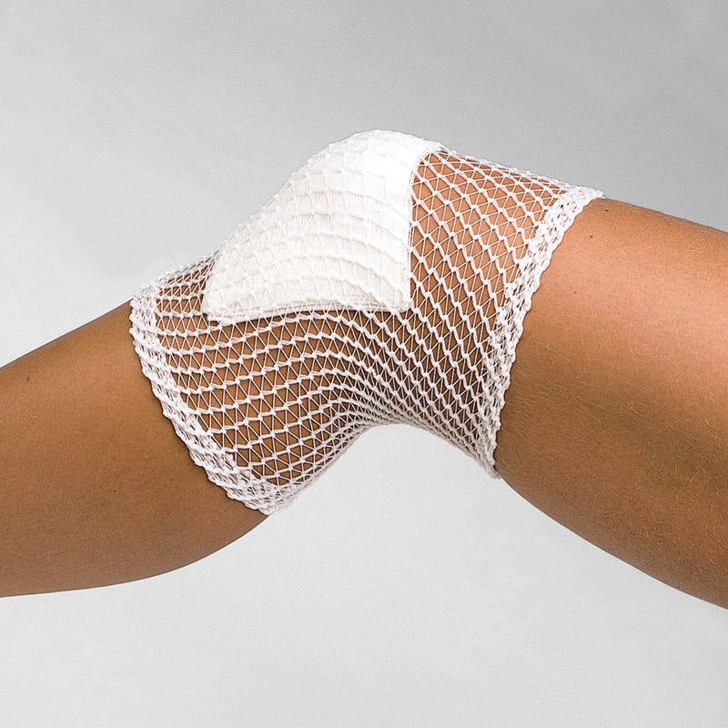 [Australia - AusPower] - L&R-34970 tg Fix Net Tubular Bandage, Elastic Net Wound Dressing, Bandage Retainer for Small Extremities, Size D (105cm Wide x 25m Long When Stretched) 