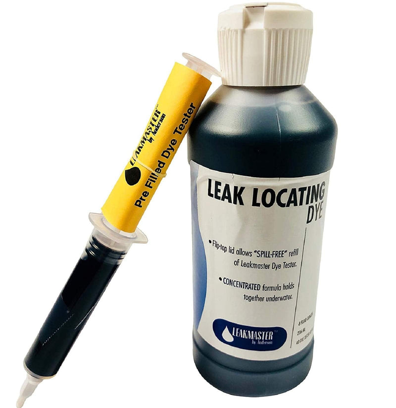 [Australia - AusPower] - Leakmaster BLUEDYE8OZ Pool DYE Leak Detection, Blue 