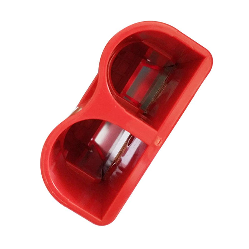 [Australia - AusPower] - 350A Battery Connector 2/0 AWG 350A 600V Plug,Quick-Connector Disconnector Housing 2-Pole (Red) Red 