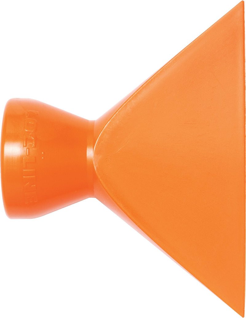 Loc-Line 51809 coolant hose component with flare nozzle, acetal copolymer, 2.5-inch width, 1/2-inch hose ID, pack of 2.