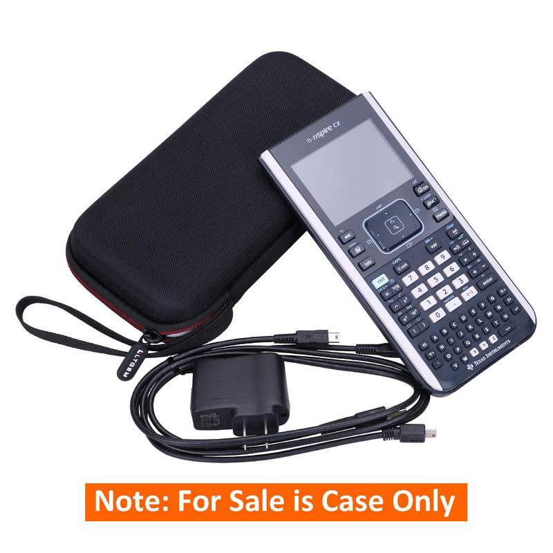 [Australia - AusPower] - LTGEM EVA Hard Case for Texas Instruments TI-Nspire CX &TI-Nspire CX II Graphing Calculator - Travel Protective Carrying Storage Bag 1-Grey 