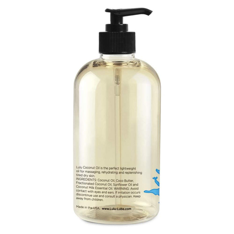 [Australia - AusPower] - Lulu Massage Oil with Fractionated Coconut Oil.16 Ounce … (Coconut) 