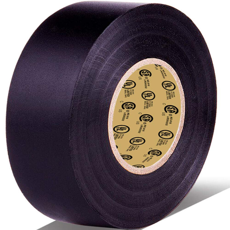 [Australia - AusPower] - Black Electrical Tape by LYLTECH, 44 feet x 3/4 inch x 7 mils-600V,Pass UL/CSA Certification. Waterproof,Flame Retardant,Strong Adhesive, 14? to 176?(Black) 