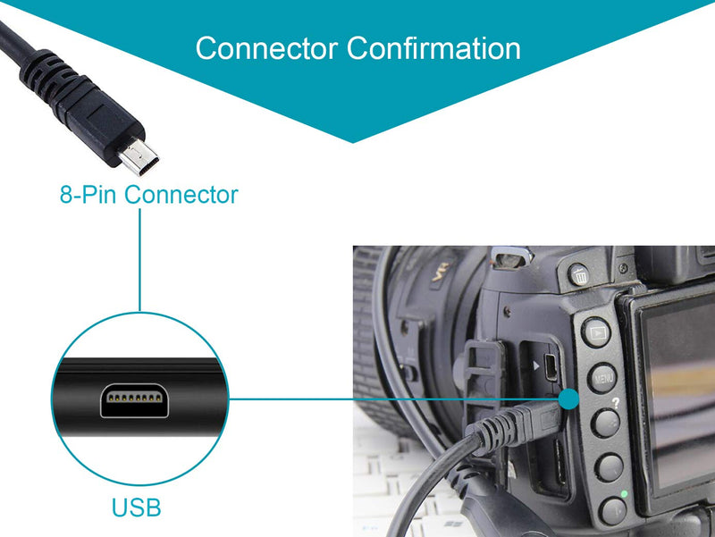 [Australia - AusPower] - MaxLLTo™ USB PC Charger Data Cable Cord Lead for Panasonic Camera Lumix DMC-ZS25 DMC-TZ35 