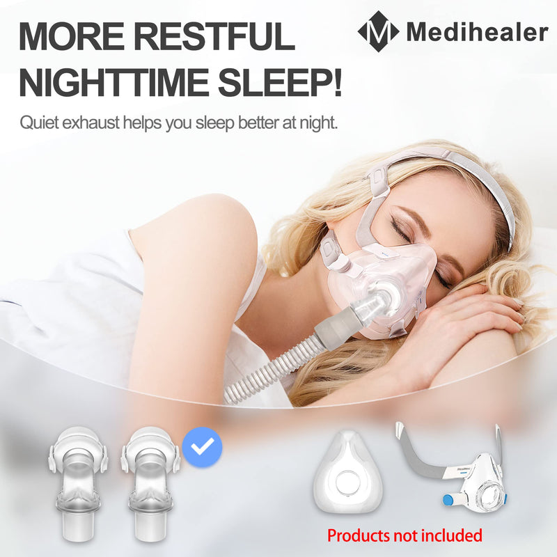 [Australia - AusPower] - 2 Packs Replacement Swivel Elbow Connector Compatible with F20 and F30,Tube Quick-Release Elbow,Great-Value Supplies by Medihealer 