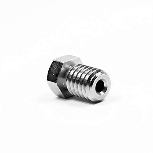 [Australia - AusPower] - Micro Swiss Plated Wear Resistant Nozzle RepRap - M6 Thread 1.75mm Filament .25mm 