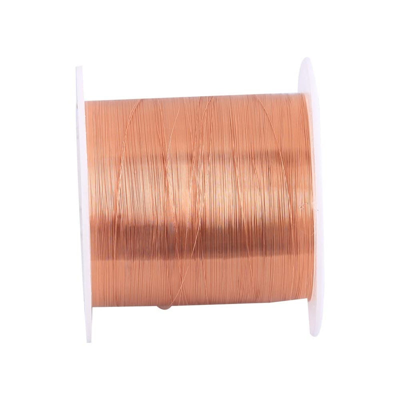 [Australia - AusPower] - 0.1mm Copper Wire, 50m Enameled Magnet Winding Wire High Temperature Resistance Craft Wire for Transformers Inductors 
