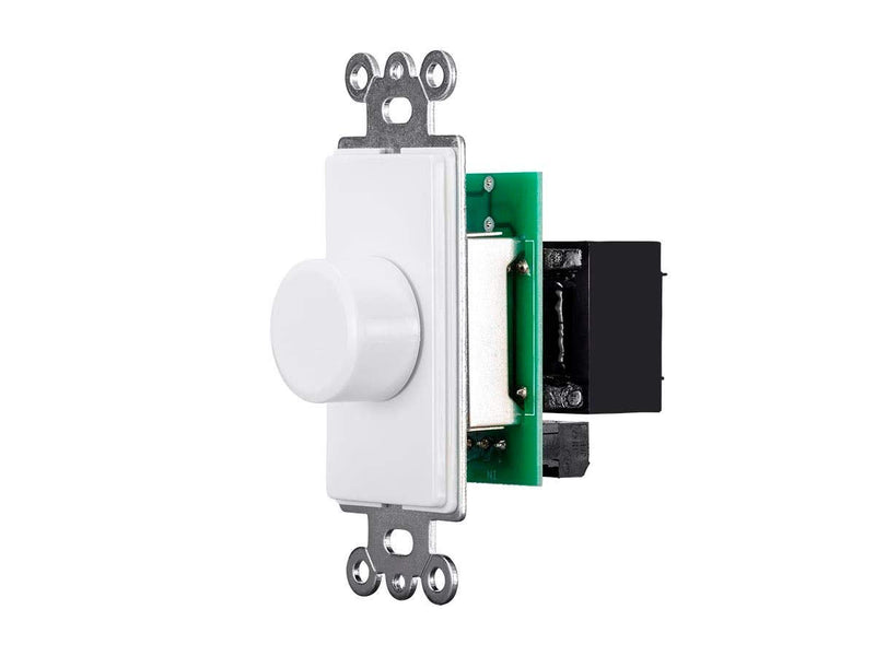 [Australia - AusPower] - Monoprice RVC25-70 70V Rotary in-Wall/Inline Speaker Volume Control, 25-Watt, 11 Volume Positions, for 70V Music Systems, White, Model Number: 138162 