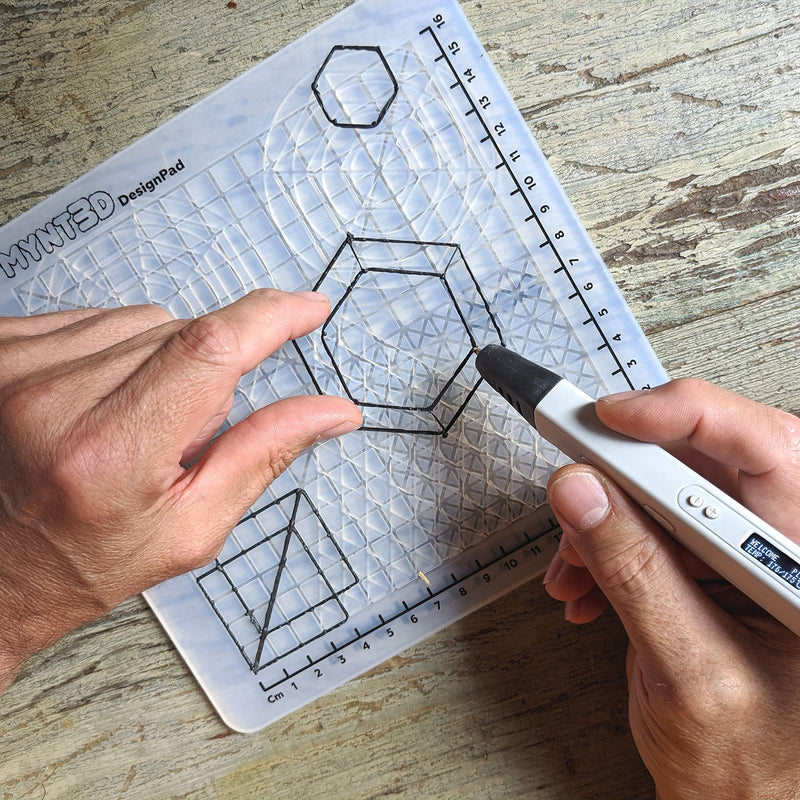[Australia - AusPower] - MYNT3D 3D Pen Mat Kit, DesignPad + FreePad 
