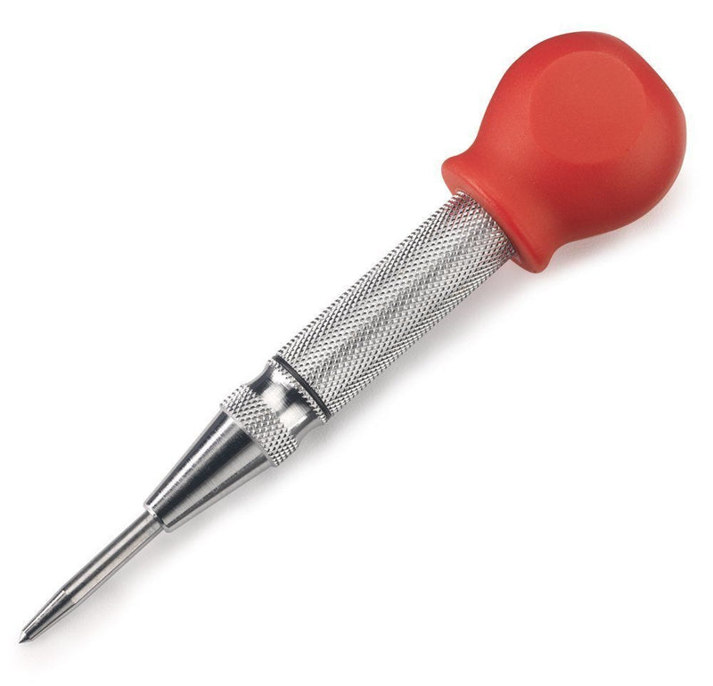 [Australia - AusPower] - NEIKO 02638A 5-Inch Automatic Center Hole Punch, Adjustable Impact Spring-Loaded Puncher Tool 5" Punch 