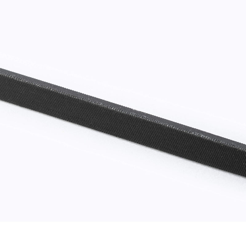 [Australia - AusPower] - Nicholson Triangular Double Extra Slim Taper Hand File Without Handle, Single Cut, American Pattern, 6" Length 