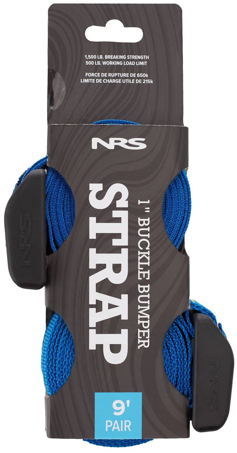 [Australia - AusPower] - NRS 9' Buckle Bumper Strap Pair Iconic Blue 9' 