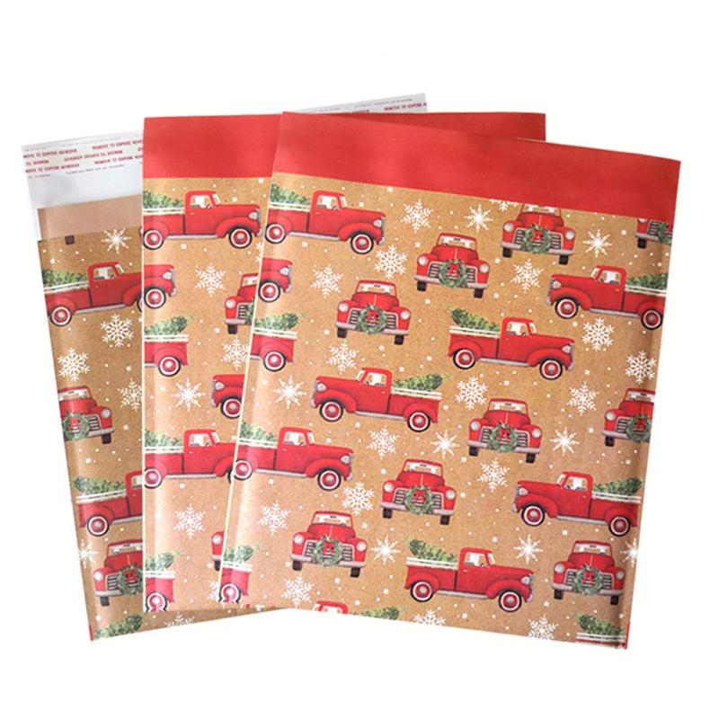 [Australia - AusPower] - Orgrimmar 10 Packs 10.8"x11.2" Bubble Mailer Bubble Cushioning Bags Bubble Envelope Self-Seal Wrap Holiday Bubble Pouches Bags (Cars) Cars 