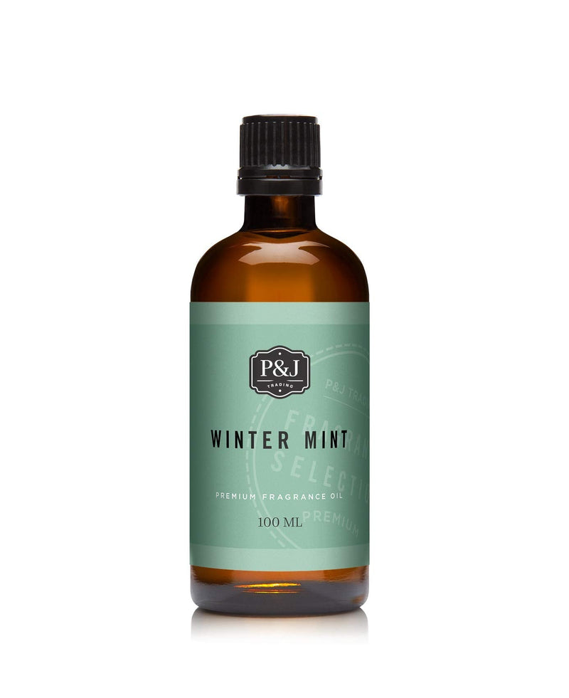 [Australia - AusPower] - Winter Mint Fragrance Oil - Premium Grade Scented Oil - 100ml/3.3oz 