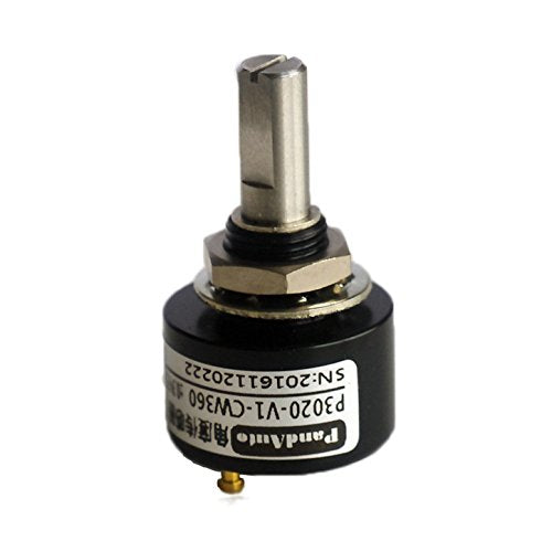 [Australia - AusPower] - 360 Degree Tiny Size 20mm Contactless Digitized Potentiometer Angle Encoder Sensor 0-5v Output 6 mm Shaft 