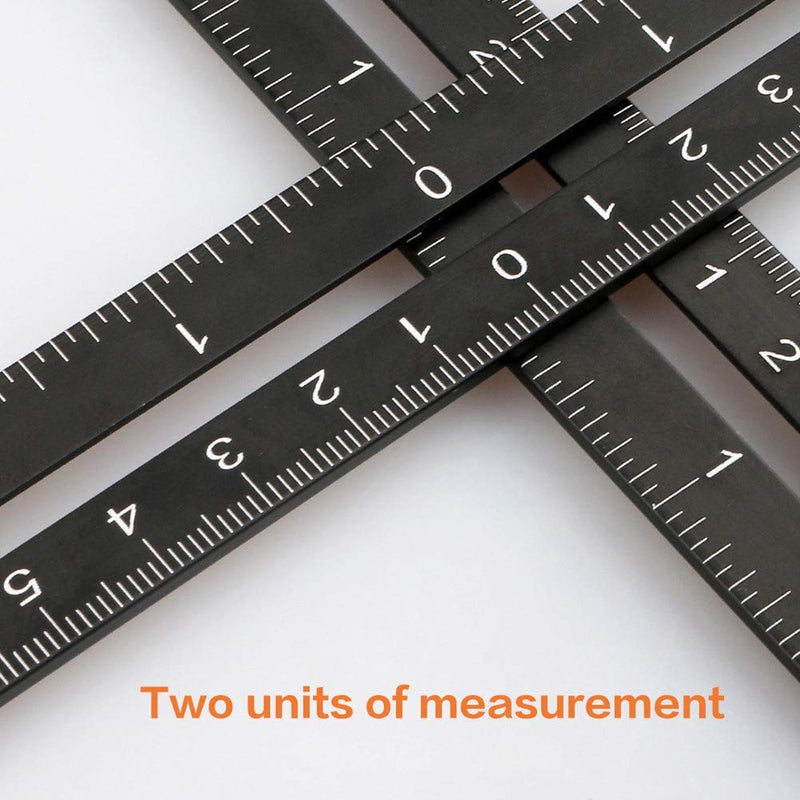[Australia - AusPower] - Multi Angle Measuring Ruler, 12-Sides Ruler Hole Locator Aluminum Alloy Universal Multi Angle Measuring Ruler Protractors, Adjustable Floor Tile Glass Woodworking Puncher 