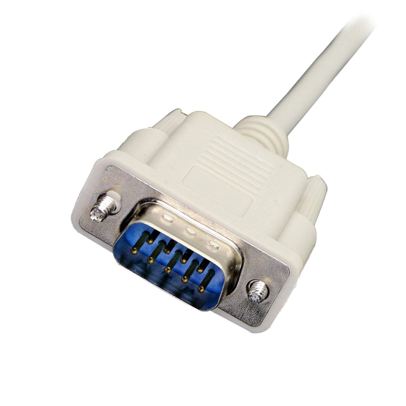 [Australia - AusPower] - PNGKNYOCN RS232 DB9 9 Pin Data Serial Cable, Male to Female DB9 Straight Through Extension Cable YOUCHENG for Computers, Printers, Scanners 8.5 Feet 