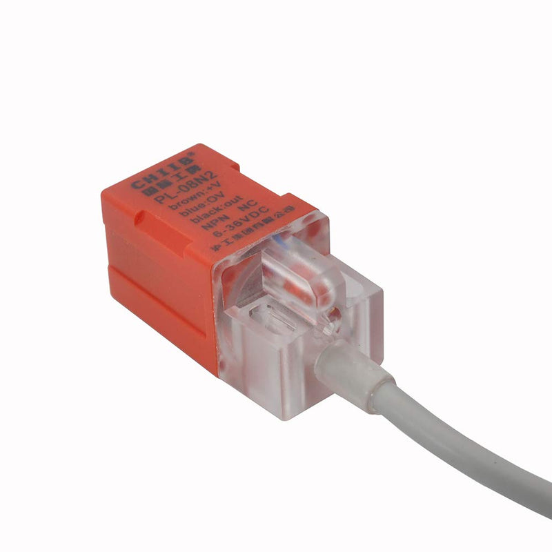 POLISI3D inductive proximity sensor switch for 3D printer bed leveling, compatible with VORON, NPN NC, DC 6-36V, 300mA.