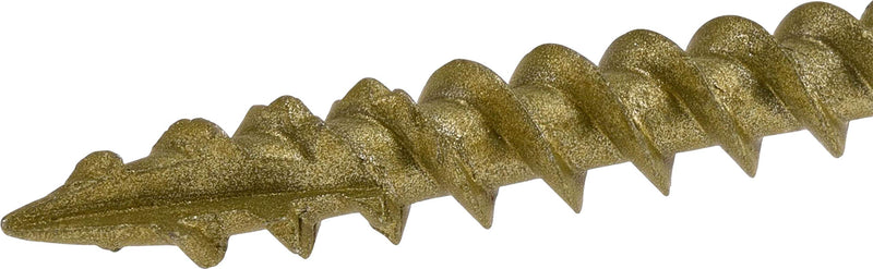 [Australia - AusPower] - Power Pro 47867 Lag Screws, 1/4" x 2", Star Drive Construction Lag Screws, Rust Resistant, Ceramic Coated Bronze, 1lb Box, 50 pcs 