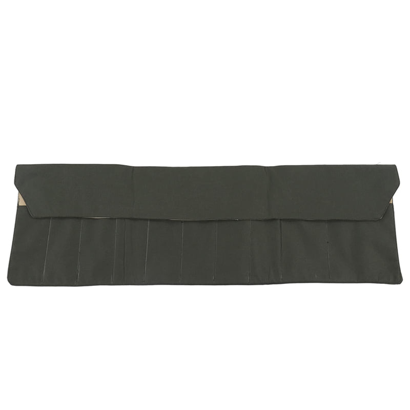 [Australia - AusPower] - Raguso Gardening Tool Bag Bonsai Tool Bag Practice Light Weight Bonsai Tool Roll Canvas Bonsai Tool Case Multifunctional Tool Pocket Bag for Bonsai 