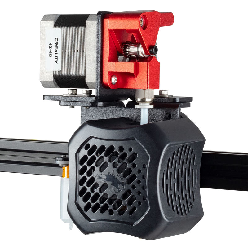 [Australia - AusPower] - Redrex Dual Gear Extruder Metal Drive Feeder Upgrade Kit for Creality Ender 3 V2 Ender 3 Pro CR10 Series 3D Printer TPU Filament Supported Dual Drive Extruder 