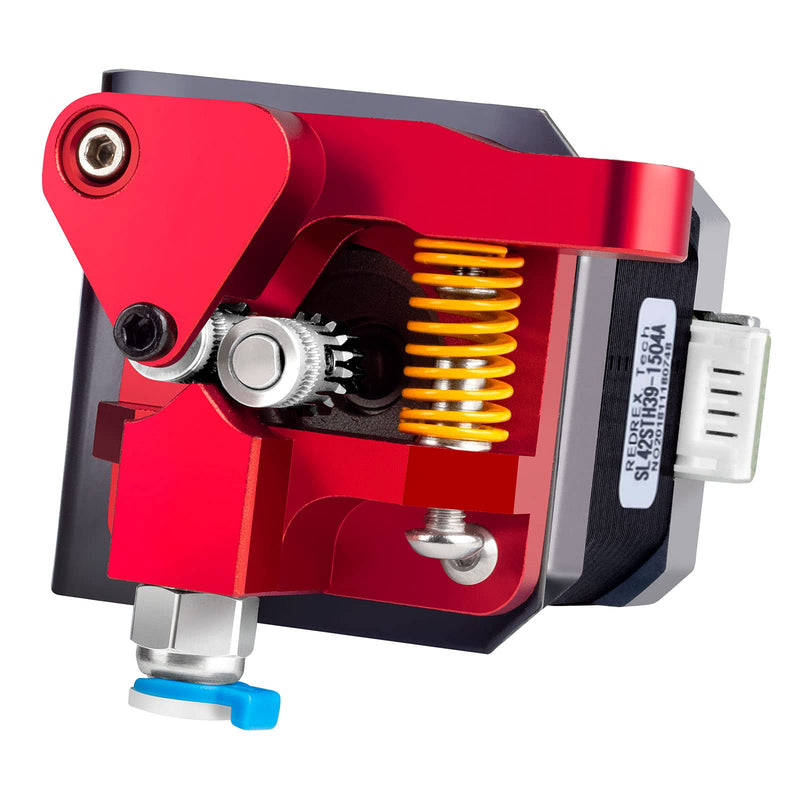 [Australia - AusPower] - Redrex Dual Gear Extruder Metal Drive Feeder Upgrade Kit for Creality Ender 3 V2 Ender 3 Pro CR10 Series 3D Printer TPU Filament Supported Dual Drive Extruder 