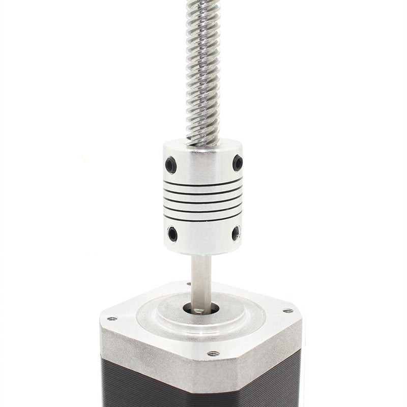 [Australia - AusPower] - ReliaBot 2PCs Flexible Couplings 5mm to 8mm for NEMA 17 Shaft and T8 Lead Screw for RepRap 3D Printer or CNC Machine 