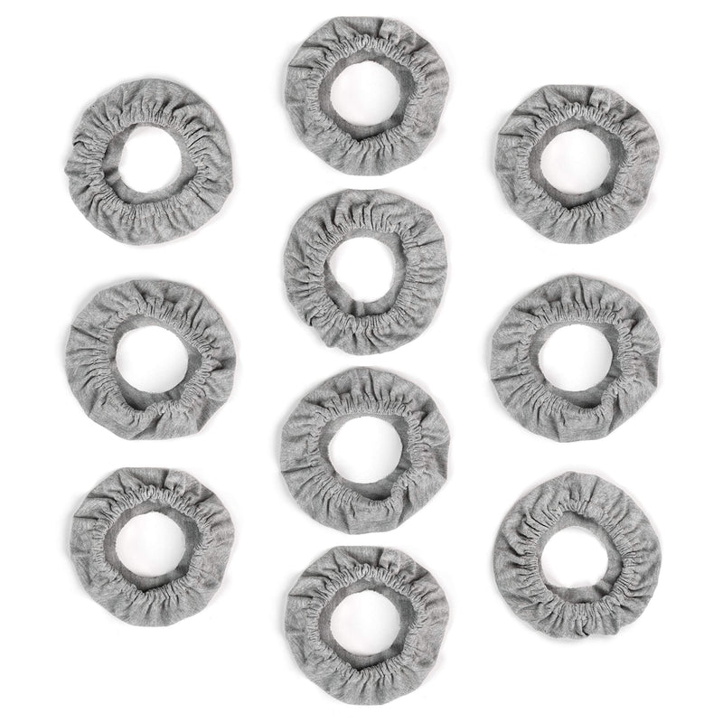 [Australia - AusPower] - 10 Pack Cpap Mask Liners to Reduce air leaks Ultra Soft Cotton Covers are Washable and Easy to Clean with Laundry Bag (10 Count (Pack of 1)) 10 Count (Pack of 1) 