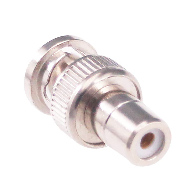 [Australia - AusPower] - RFaha 10pcs BNC Male to RCA Female Adapter Coaxial Connector for CCTV Video|(F90-10) 
