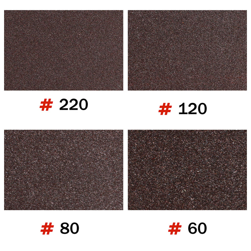 [Australia - AusPower] - Sanding Sponge, 60 80 120 220 Coarse Medium Fine Grit Sanding Blocks, Sander Sponges for Drywall Metal, Sandpaper Sponge Sanding Block for Wood 4 Pcs by S&F STEAD & FAST 