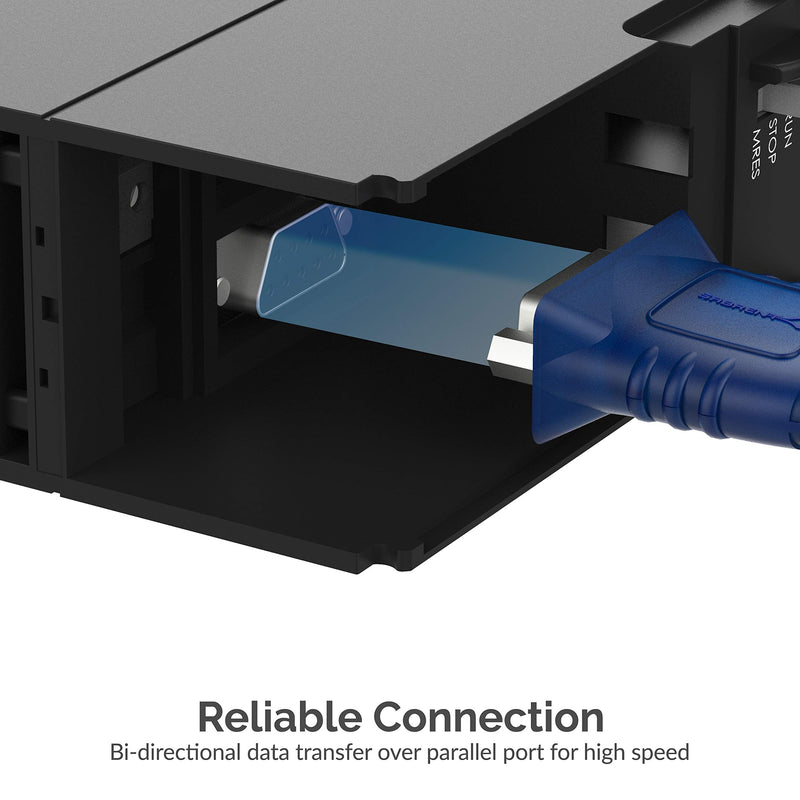 [Australia - AusPower] - SABRENT USB 2.0 to Serial (9 Pin) DB 9 RS 232 Converter Cable, Prolific Chipset, Hexnuts, [Windows 10/8.1/8/7/VISTA/XP, Mac OS X 10.6 and Above] 6 Feet (CB-9P6F) 6 FT 