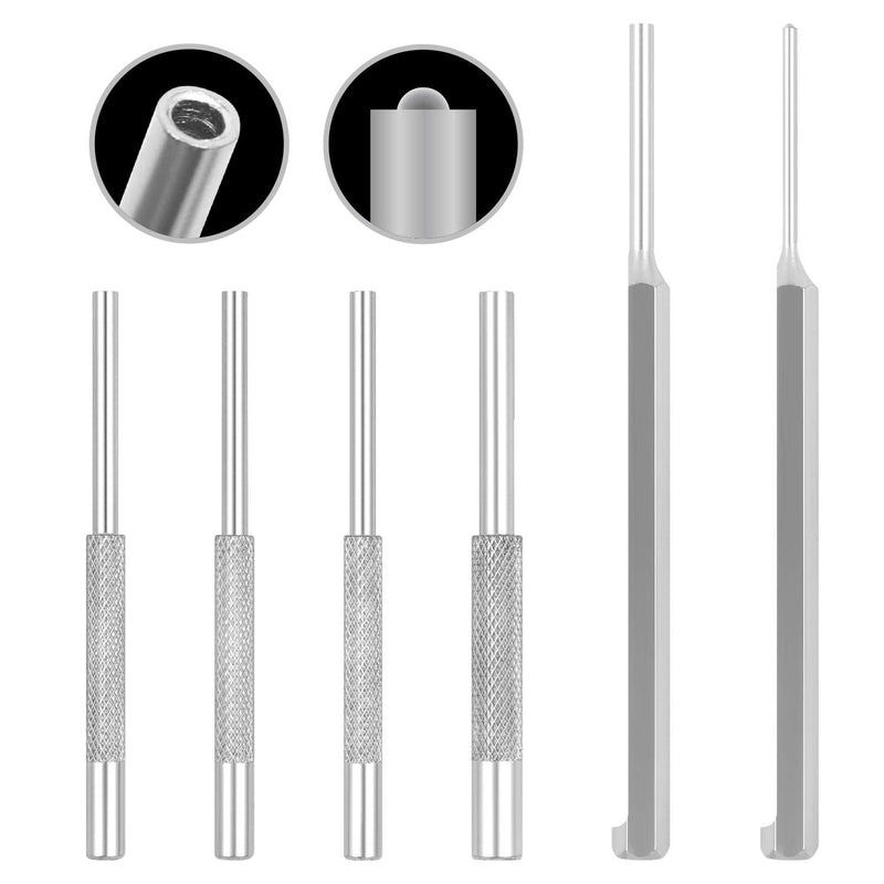 [Australia - AusPower] - SEDY 6-Pieces Roll Pin Starter Punch and Bolt Catch Install Punch Set, 1/16", 5/64", 3/32", 1/8" 