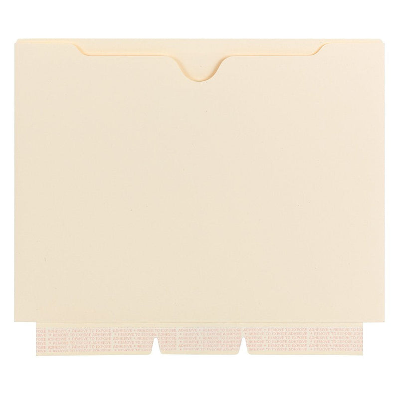 [Australia - AusPower] - Smead Self-Adhesive File Jacket, Letter Size, Manila, 10 Per Pack (68040) 