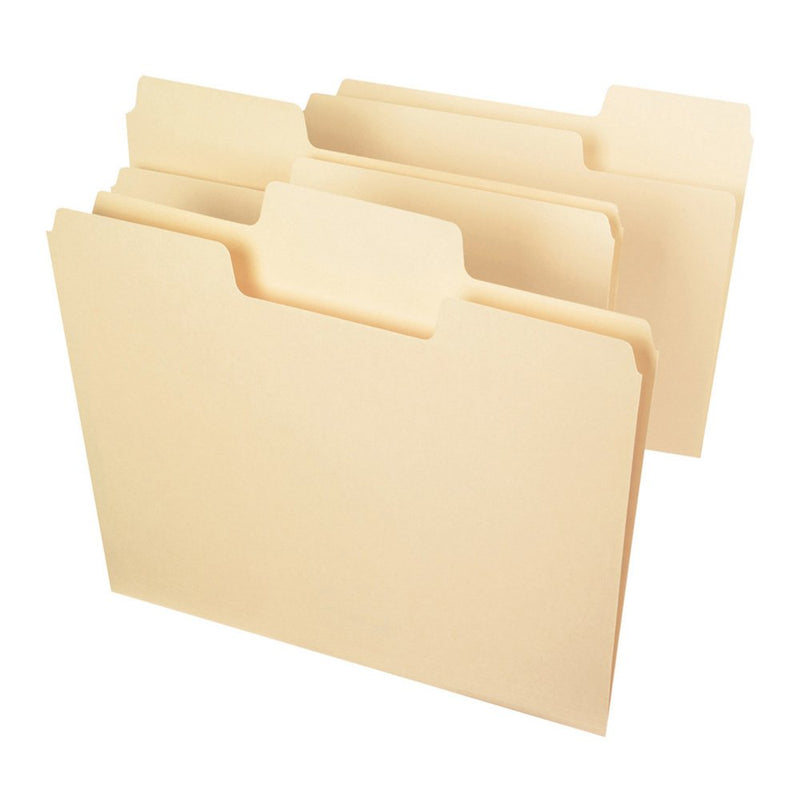 [Australia - AusPower] - Smead SuperTab File Folder, Oversized 1/3-Cut Tab, Letter Size, Manila, 24 Per Pack (11920) 24 per Box 