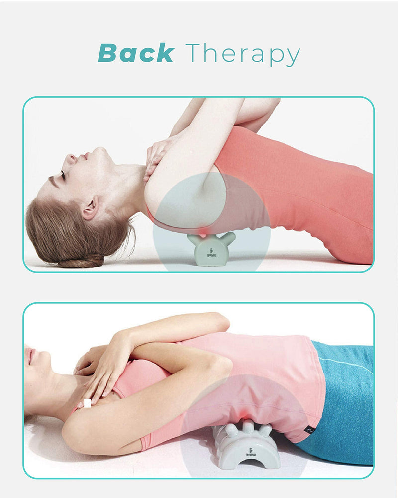 [Australia - AusPower] - SNPE Multi Danason Ceramic (White, High) - Physical Therapy Massage Tool. Heat Up. Chiropractic Psoas Release Tool. Lower Back Pain Relief. 