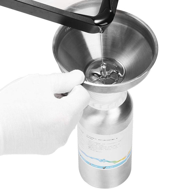 [Australia - AusPower] - Sovol 3D Stainless Steel Funnel, Resin Filter Cup for SLA/DLP/LCD Resin 3D Printer UV Resin, Double-Strainer Filter for 3D Printing Liquid 