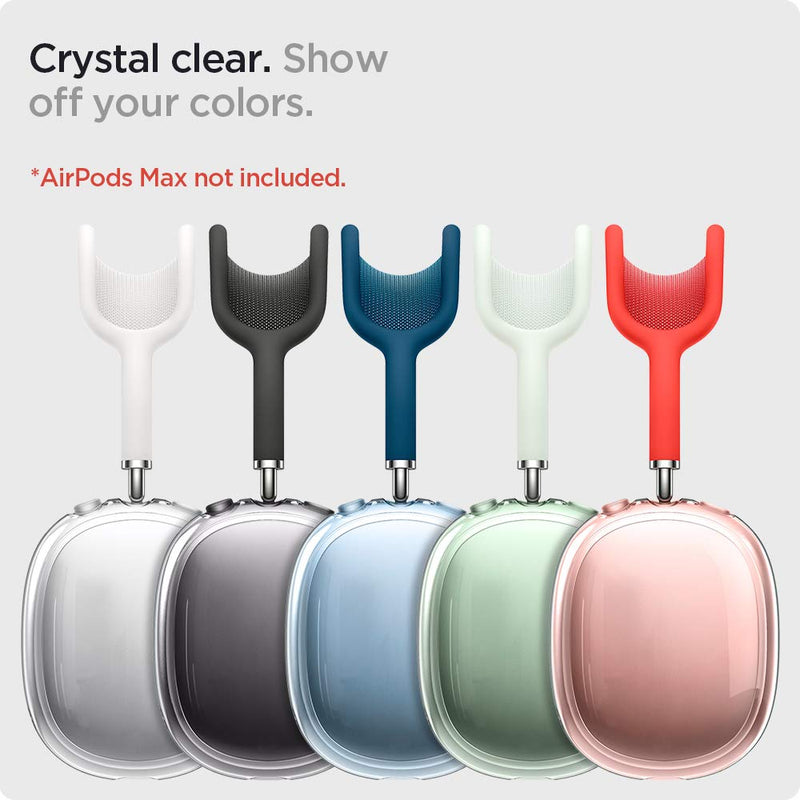 [Australia - AusPower] - Spigen Ultra Hybrid PRO Designed for Airpods Max Case Cover Protective Ear Cup Covers - Crystal Clear 