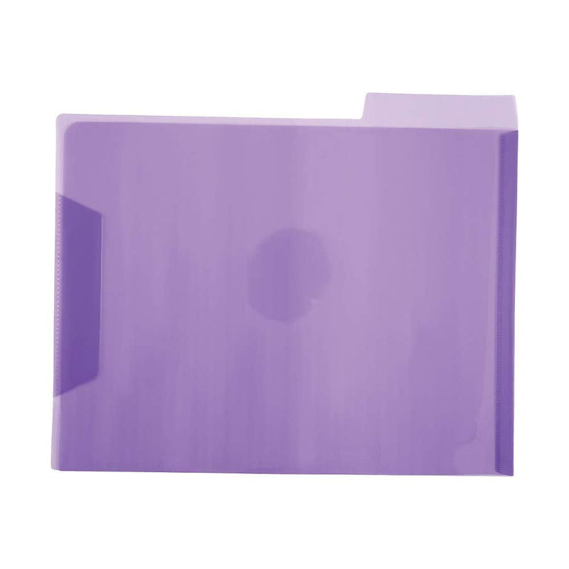 [Australia - AusPower] - Staples Translucent Poly File Folders, Assorted, 6/Pack 