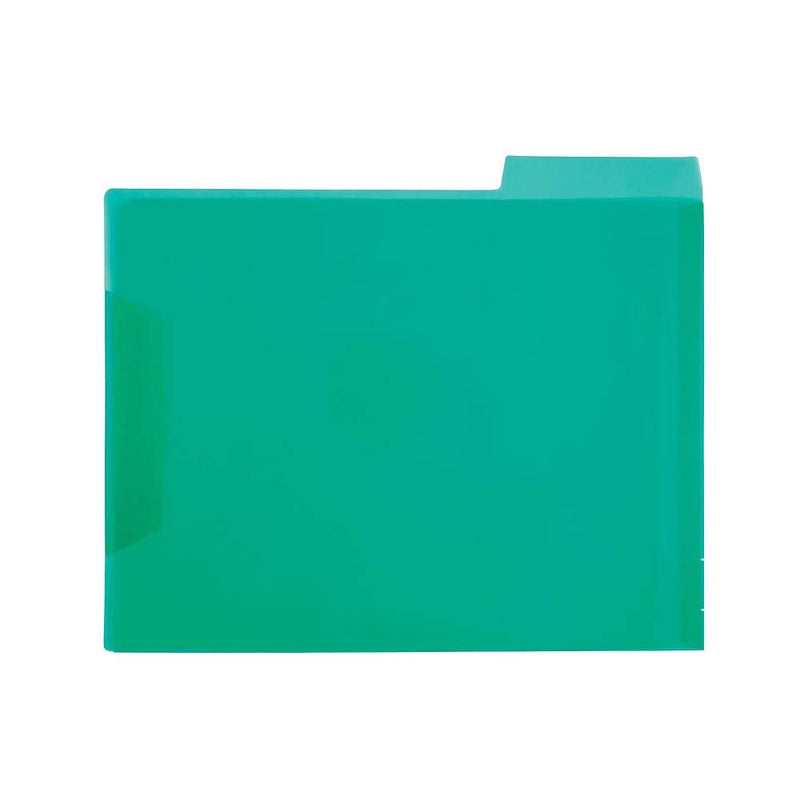 [Australia - AusPower] - Staples Translucent Poly File Folders, Assorted, 6/Pack 
