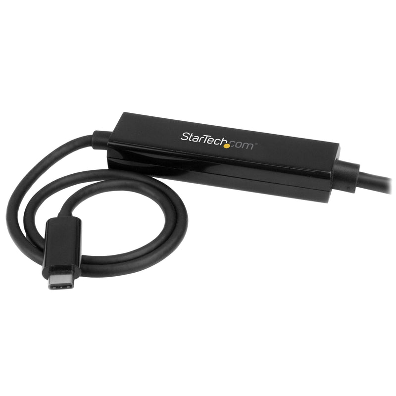 [Australia - AusPower] - StarTech.com USB C to HDMI Cable - 3 ft / 1m - USB-C to HDMI 4K 30Hz - USB Type C to HDMI - Computer Monitor Cable (CDP2HDMM1MB) White 