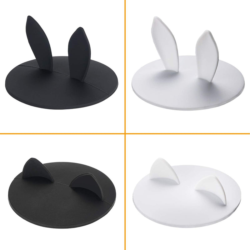 [Australia - AusPower] - SoundSticks III Speaker Anti-dust Cover - Silicone Lip for Harman Kardon Soundsticks II, III and Aura Studio 1, 2 Bluetooth Transparent Speaker System (Cat White) 