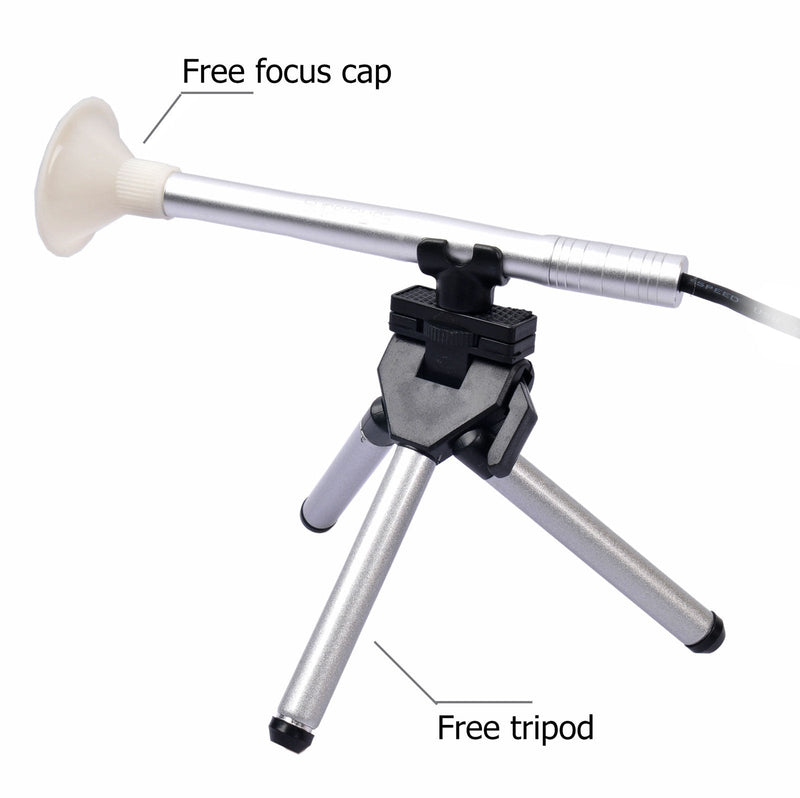 [Australia - AusPower] - Supereyes B005 1~200X Handheld USB Digital Microscope Endoscope Loupe Otoscope Magnifier with 11mm Tube Diameter Tripod LED 