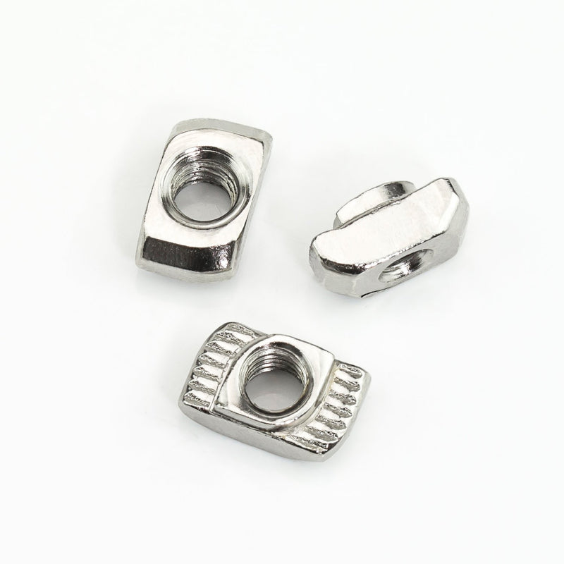 [Australia - AusPower] - Sutemribor 160 Pcs 2020 Series T Nuts, M3 M4 M5 T Slot Nut Hammer Head Fastener Nut for Aluminum Profile 
