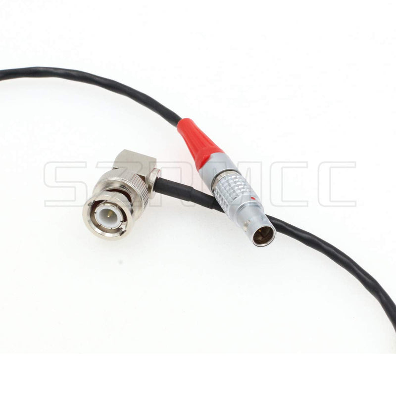 [Australia - AusPower] - SZRMCC 0B 5 Pin to BNC Timecode Cable for ARRI Alexa Mini Camera Sound Devices Ambient Lockit to Zaxcom 
