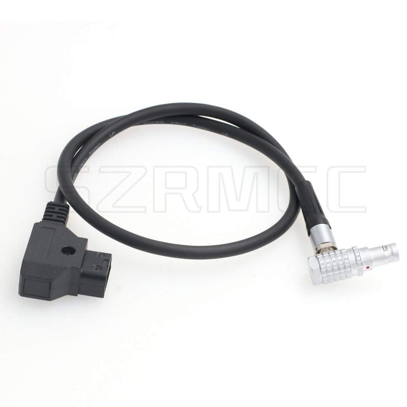 [Australia - AusPower] - SZRMCC D tap to 0B 2 Pin Power Cable for SmallHD 503 703 Teradek Bolt 300 500 600 (Right Angle, 50cm) Right Angle 