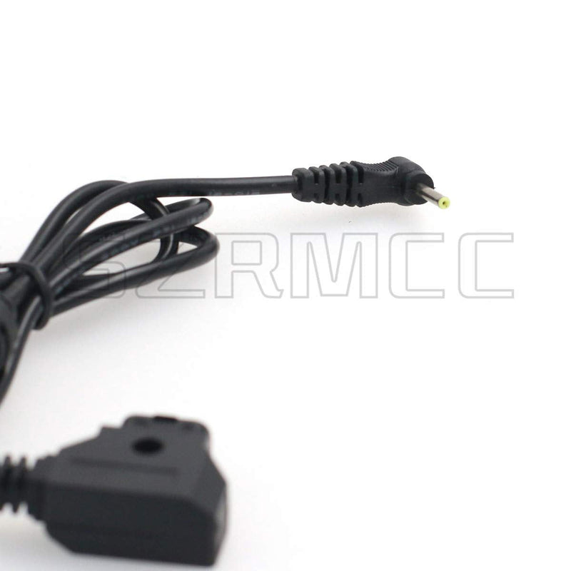 [Australia - AusPower] - SZRMCC D tap to DC 2.5x0.7mm Power Cable for BMPCC Blackmagic Pocket Camera (Right Angle DC 0.7mm) Right Angle DC 0.7mm 