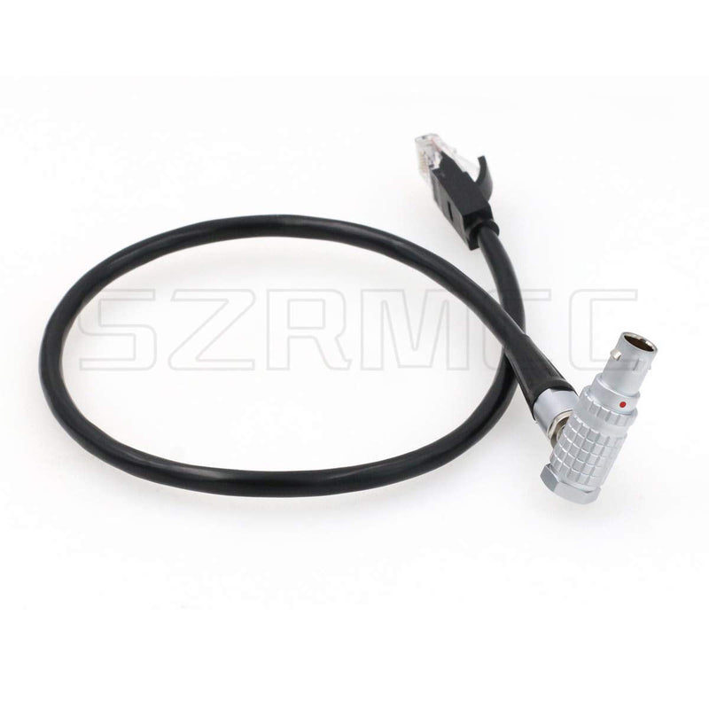 [Australia - AusPower] - SZRMCC Right Angle 10 Pin to RJ45 Ethernet Cable for ARRI Alexa Mini XT SXT Camera Right Angle 10Pin 